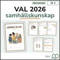 Demokrati och val - Årskurs 3