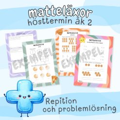 Matteläxor höstterminen åk 2