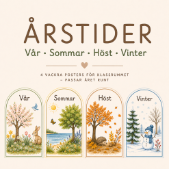Årstider - Väggdekoration