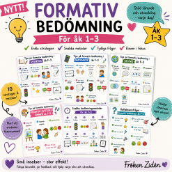 Formativ bedömning – Åk 1–3 ⭐