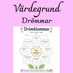 Drömblomman – Reflektionsblad om drömmar och framtidstro | F–6
