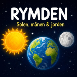 Rymden – Solen, månen & jorden 🌍☀️🌙