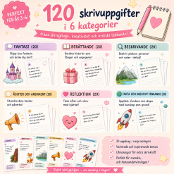 120 enkla skrivuppdrag – Skriv varje dag!