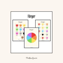 Färger - planscher