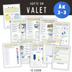 Valet, häfte för åk 2-3