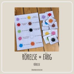 Rörelse + färg