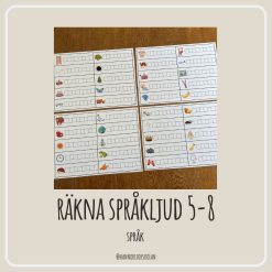Räkna språkljud 5-8