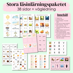 Stora läsinlärningspaketet
