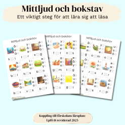 Mittljud och bokstav