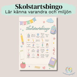 Skolstartsbingo