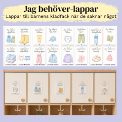 Jag behöver-lappar