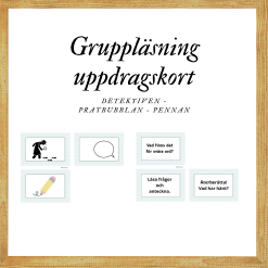 Gruppläsning: Uppdragskort