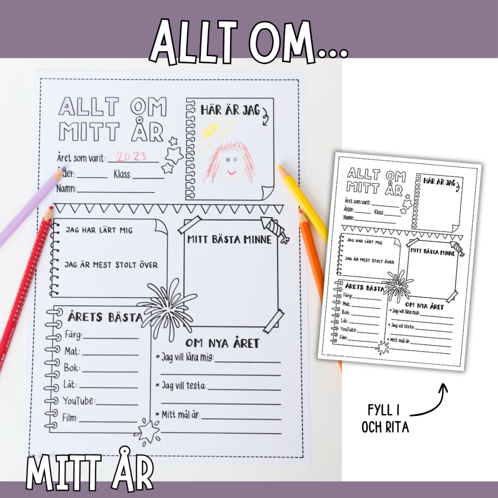 Allt om mitt år – Skolstart januari