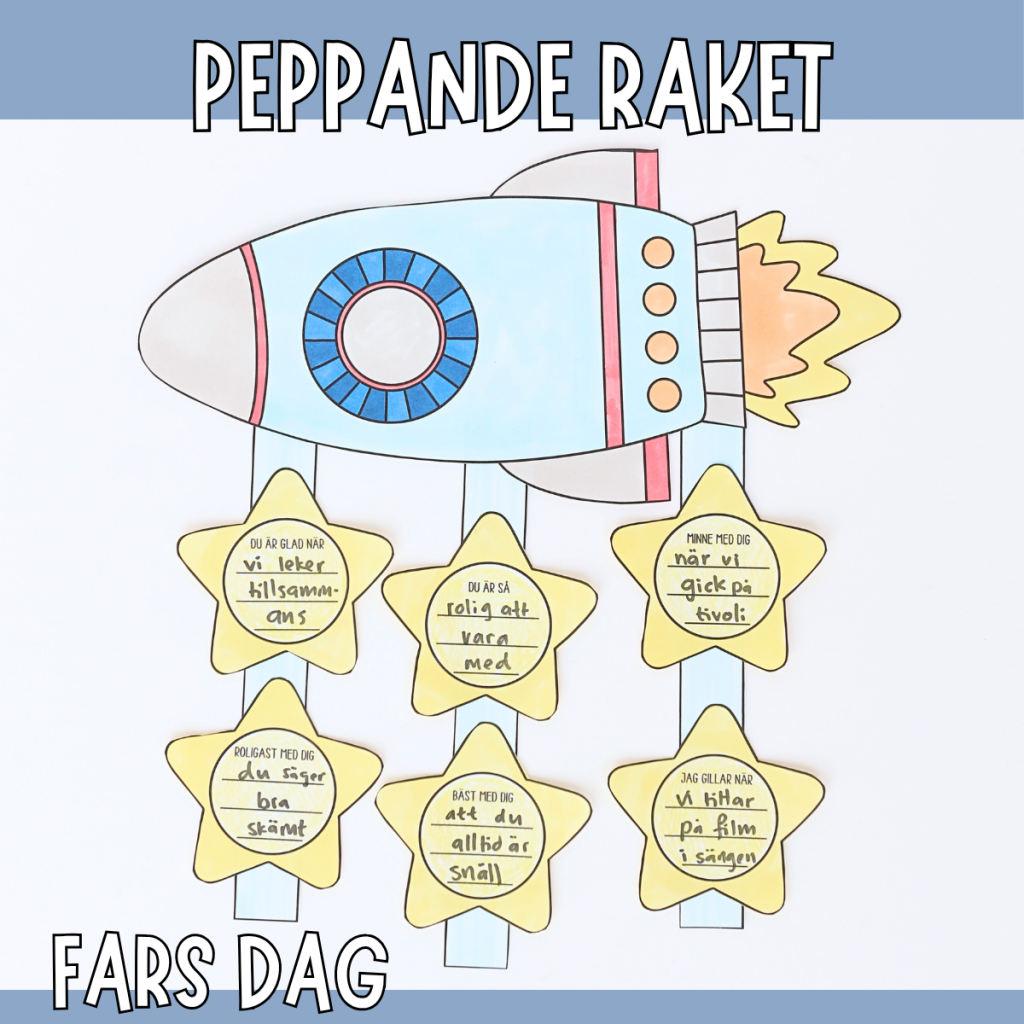 Fars dag-pyssel – Peppande rymdraket