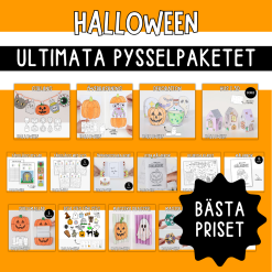 Halloweenpyssel - Ultimata pysselpaketet