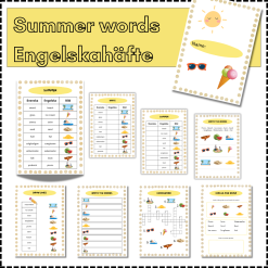 Summer words - Engelskahäfte