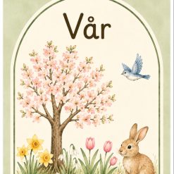Årstider - Väggdekoration