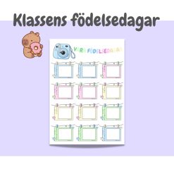 Våra födelsedagar