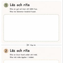Läs och rita - 20 uppgifter