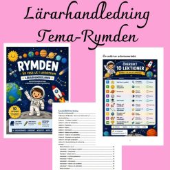Rymden – En resa ut i universum | Komplett arbetsområde F–3