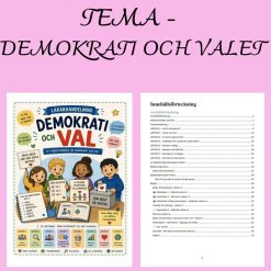 Demokrati och val – komplett arbetsområde för lågstadiet
