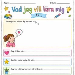 ✨ Vad vill jag lära mig? ✨