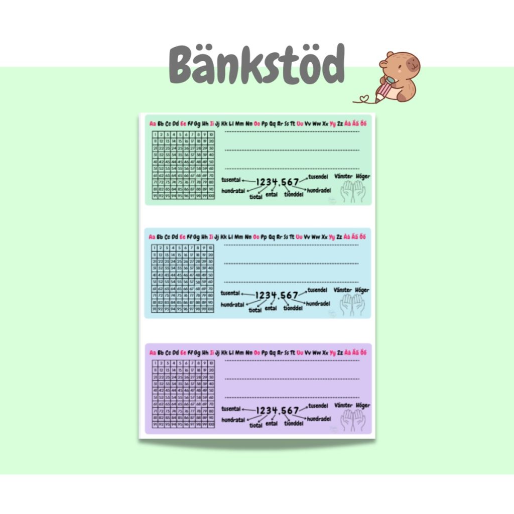 Bänkstöd