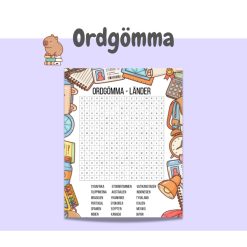 Ordgömma + facit