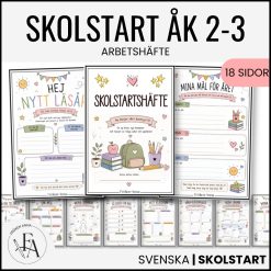 Skolstartshäfte - Åk 2-3