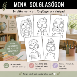 Mina solglasögon, 14 sidor