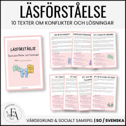 Läsförståelse – Tema konflikter och lösningar