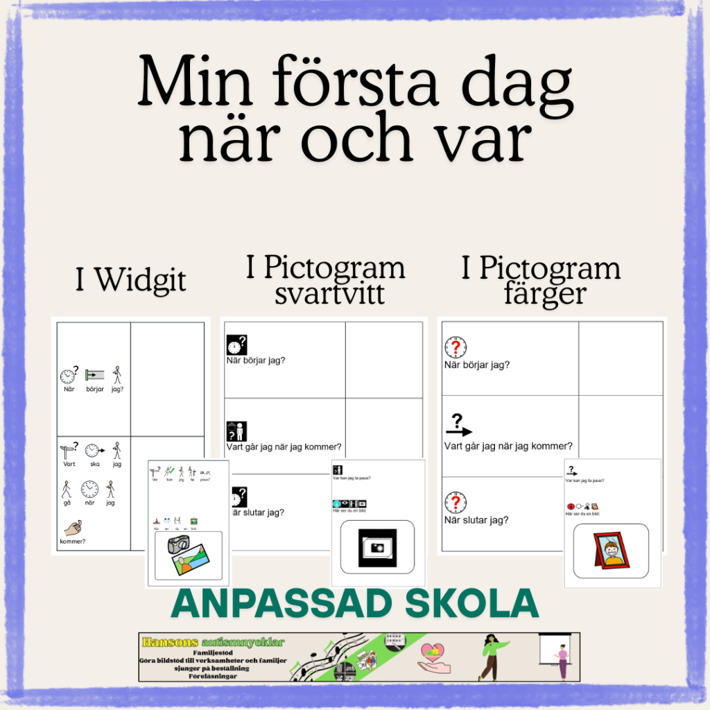Min första dag