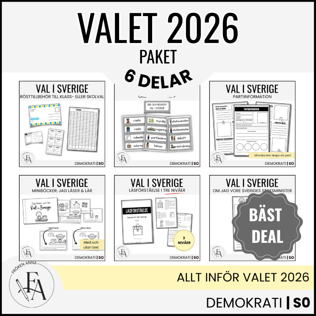 Stora paketet – Demokrati & Valet 2026 i Sverige