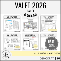 Stora paketet – Demokrati & Valet 2026 i Sverige