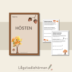 Litet hösthäfte - åk1