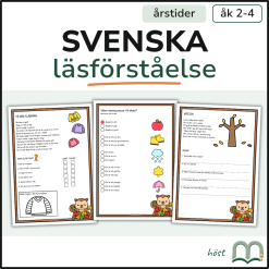 Läsförståelse - Höst