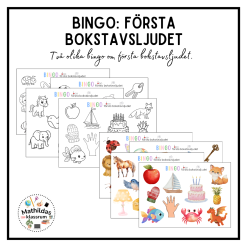 BINGO: Första bokstavsljudet