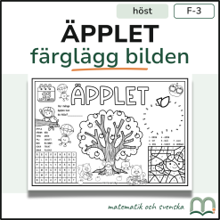 Måla äpplet