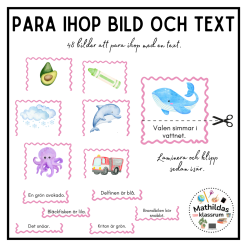 Para ihop bild och text
