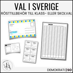 Valet 2026: Klassval & skolval – röstningsmaterial