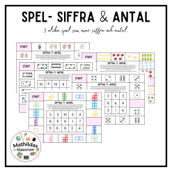 Spel - Siffra & antal