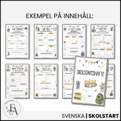 Skolstartshäfte - Åk 4-6