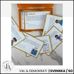 Läskort – Demokrati & val | 15 texter med läsförståelsefrågor