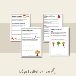 Litet hösthäfte - åk1