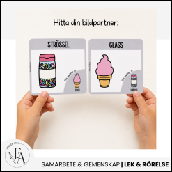 Partnerkort – rolig parindelning