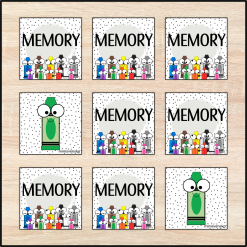 De glada kritorna - Memory