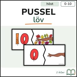 Pussel - Löv 0-10
