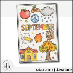 September | Målarbild
