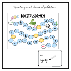 Bokstavsormen - ett bokstavsspel