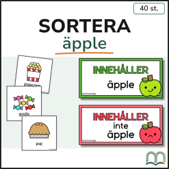 Vad innehåller äpple?